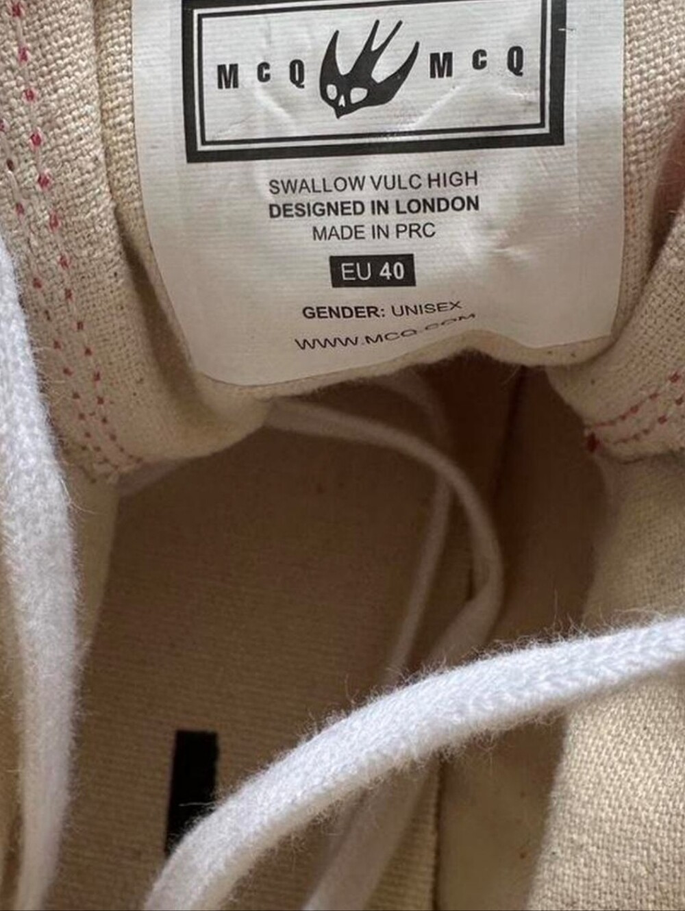 Alexander McQueen Nwt Pink High Tops Size 8 - Picture 10 of 11